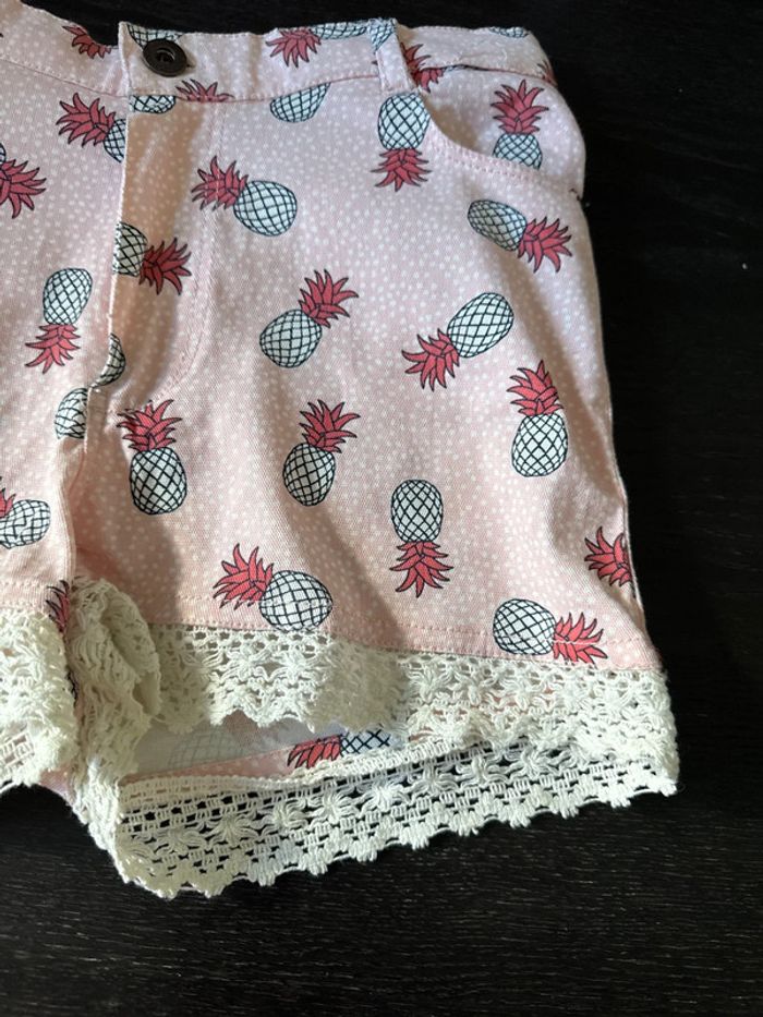 Short rose ananas fille - photo numéro 3