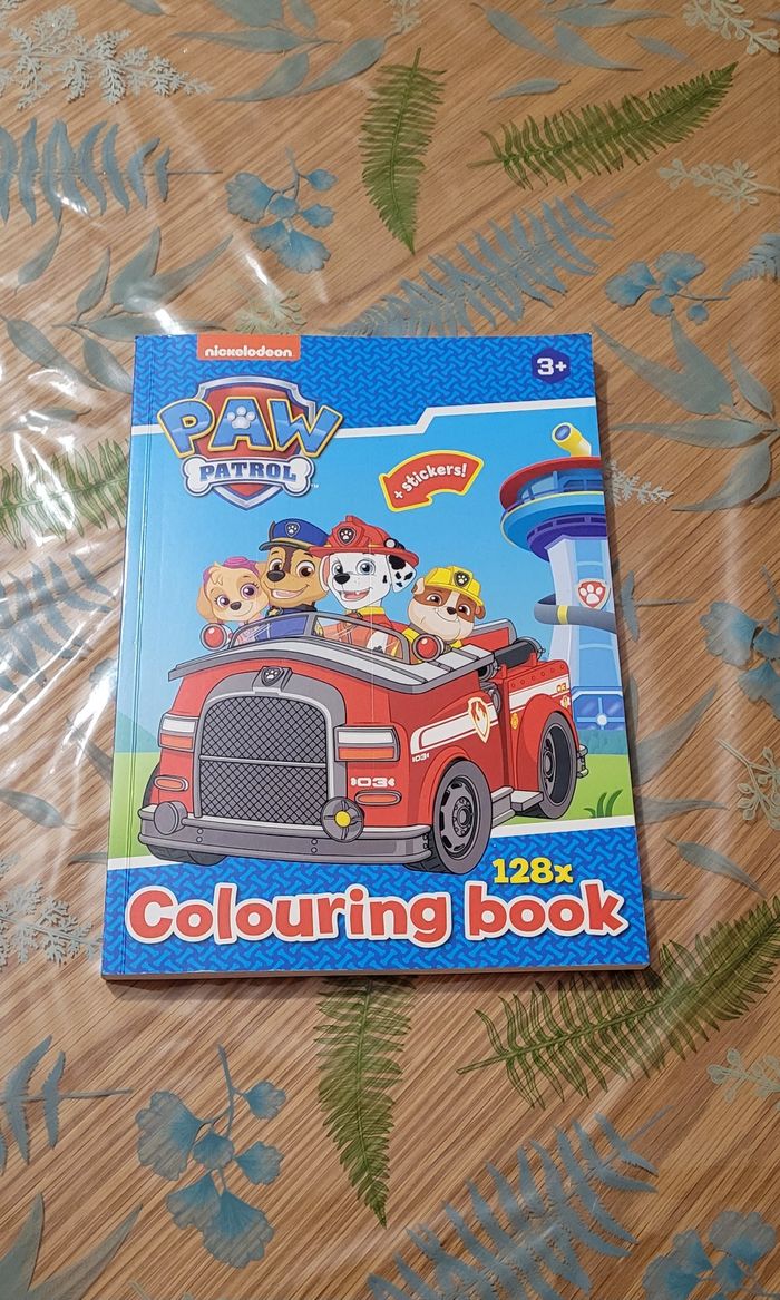 Livre de coloriage Pat Patrouille  neuf
