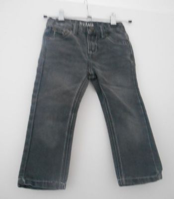 Jean gris tissaia taille 2 ans