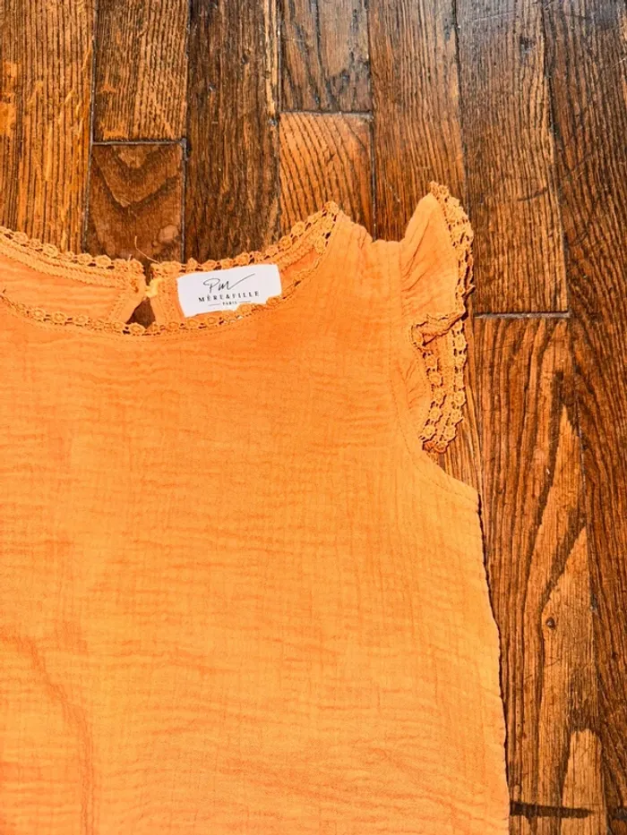 Blouse mère & fille 10 ans - photo numéro 2