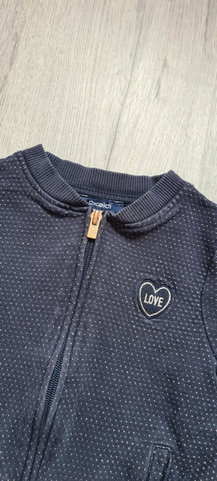 Veste zippée Okaïdi 5 ans - photo numéro 2