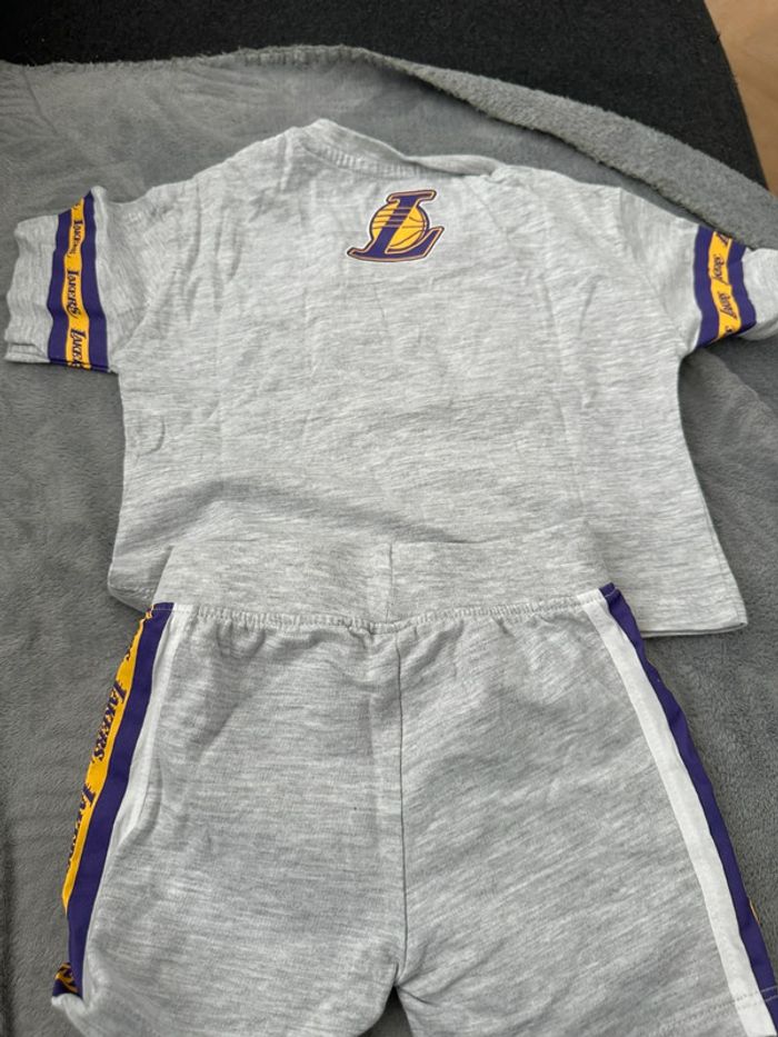 Ensemble t-shirt et short LAKERS - photo numéro 6