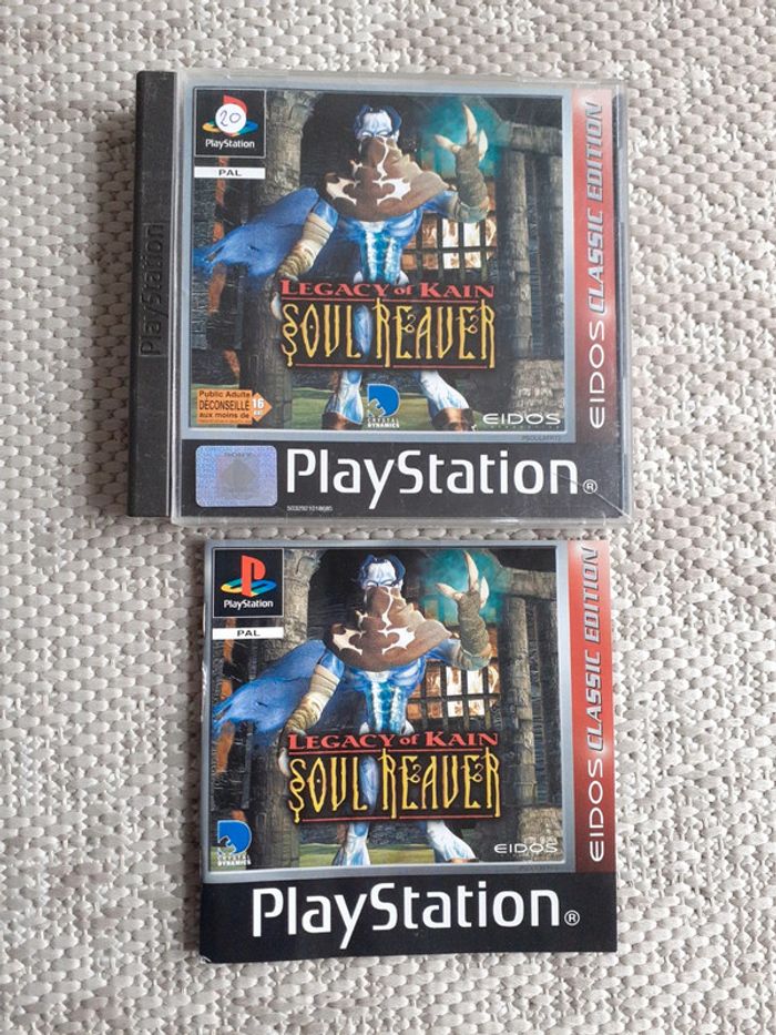 Playstation 1 ps1 legacy of kain soul reaver