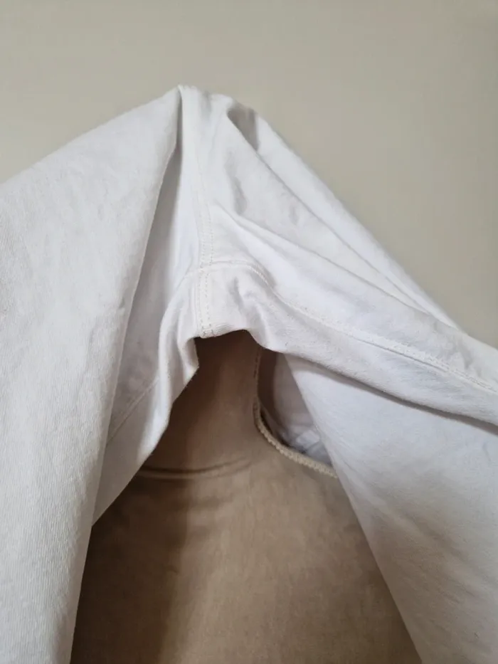 Jean denim blanc asos taille 50 - photo numéro 5