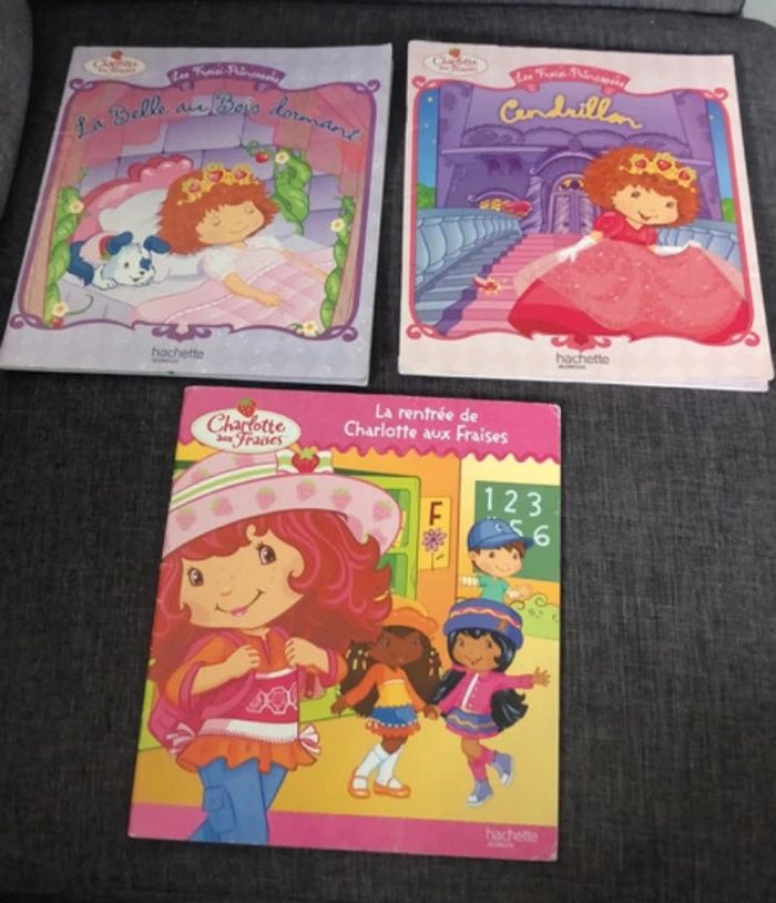 Lot livres charlotte aux fraises - photo numéro 3