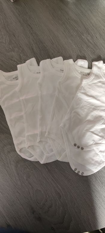 Lot bodies sans manches