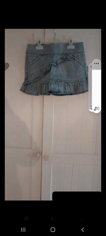 Jupe en jeans