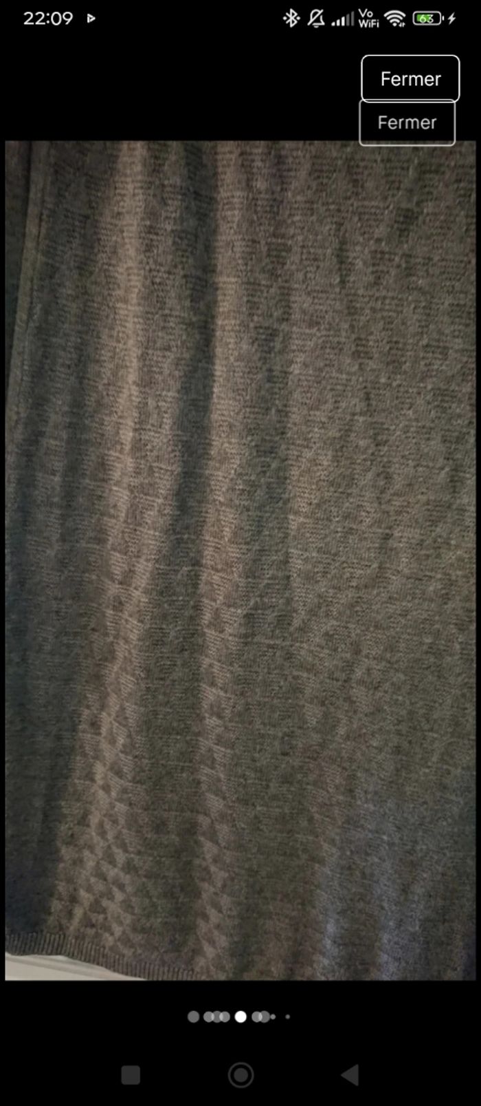 Robe pull grise - photo numéro 2