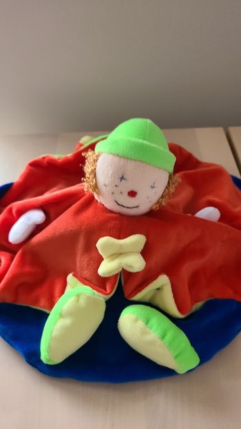 Doudou plat clown