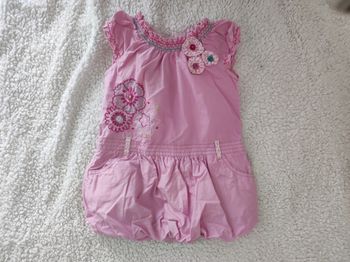 Robe manches courtes