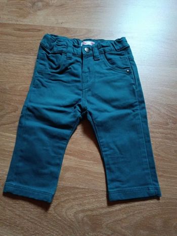Pantalon bleu canard Dpam 6 mois