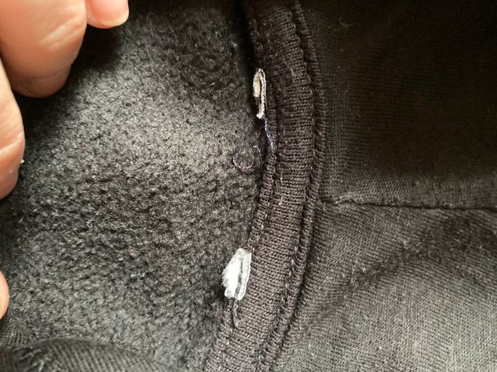 Sweat capuche noir 4 ans - photo numéro 2