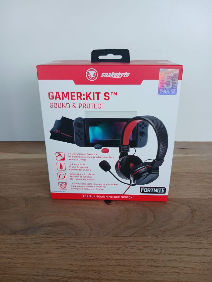 Kit son et protection Nintendo Switch