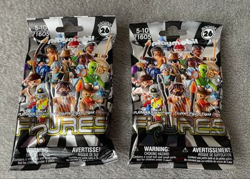 2 sachets playmobils noir série 26