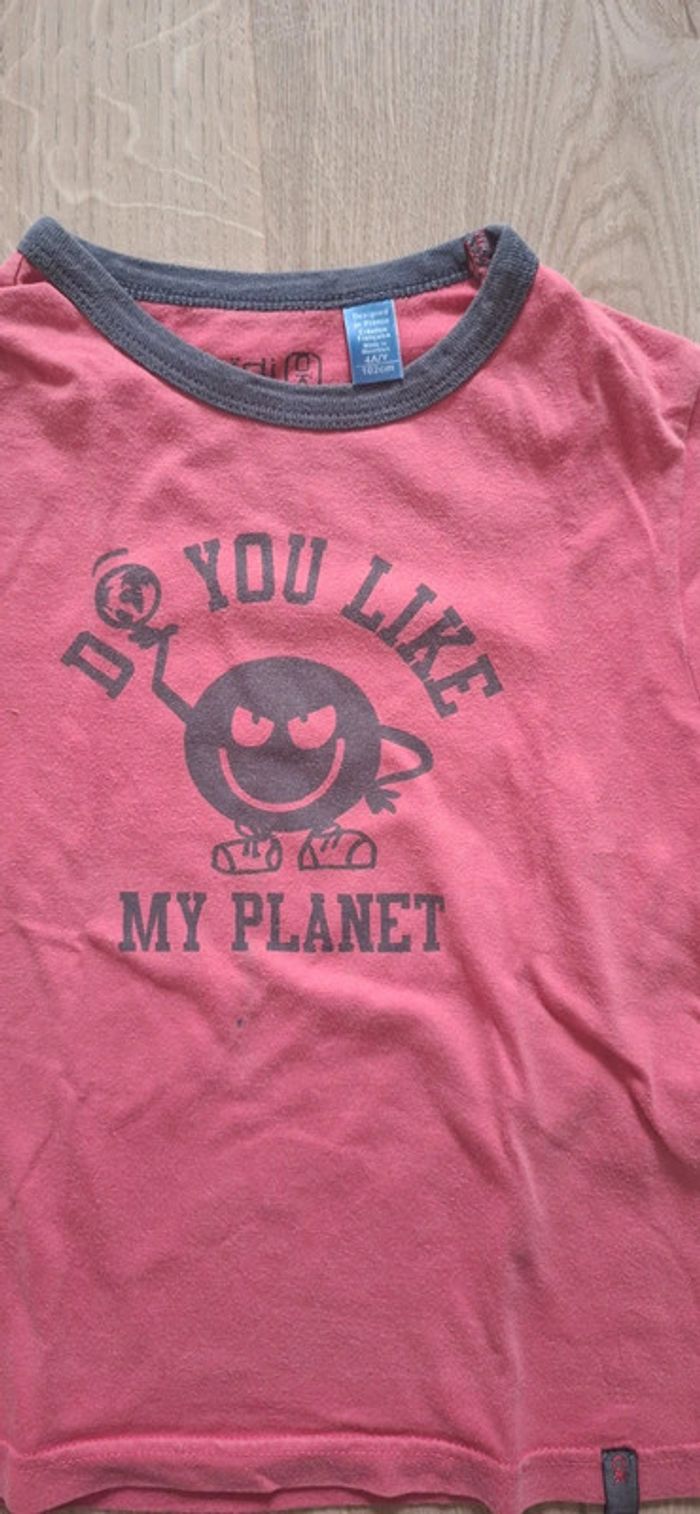 Lot 5 t-shirts 4ans multimarques - photo numéro 3