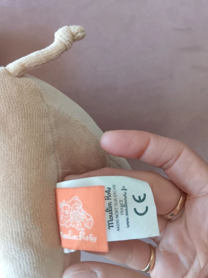 Peluche musicale éléphant - photo numéro 4