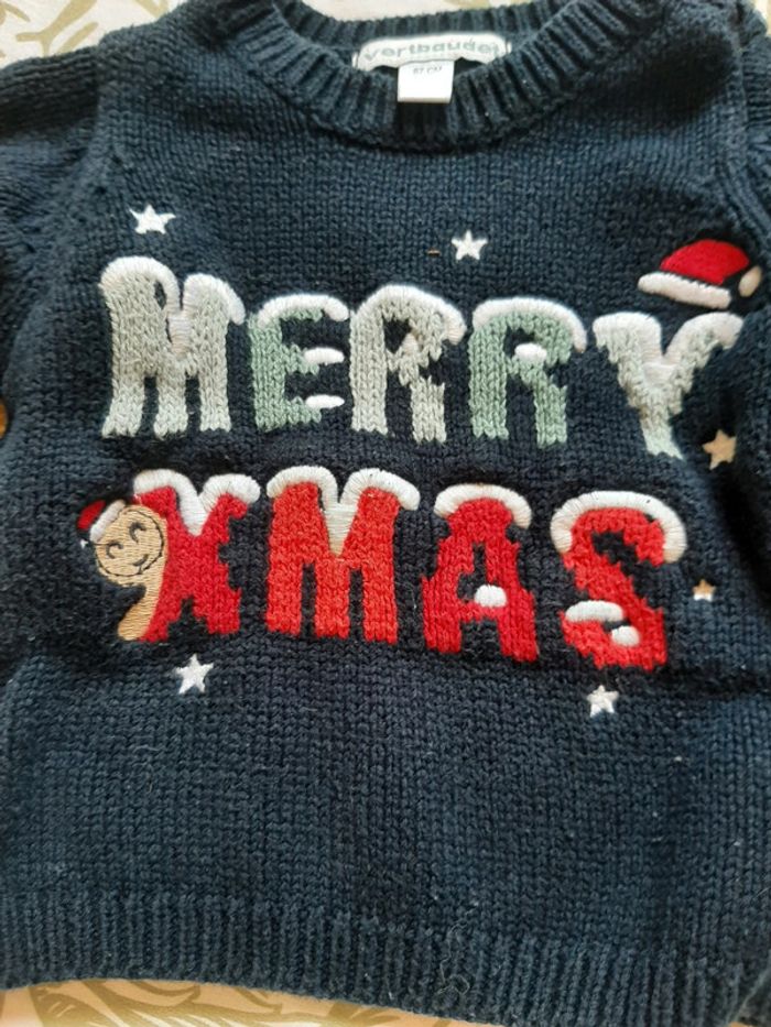 Pull en laine de Noël 6mois - photo numéro 2
