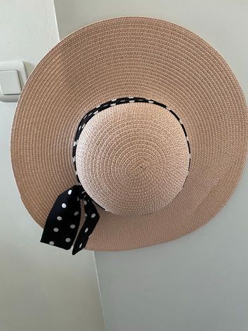 Chapeau rose poudré