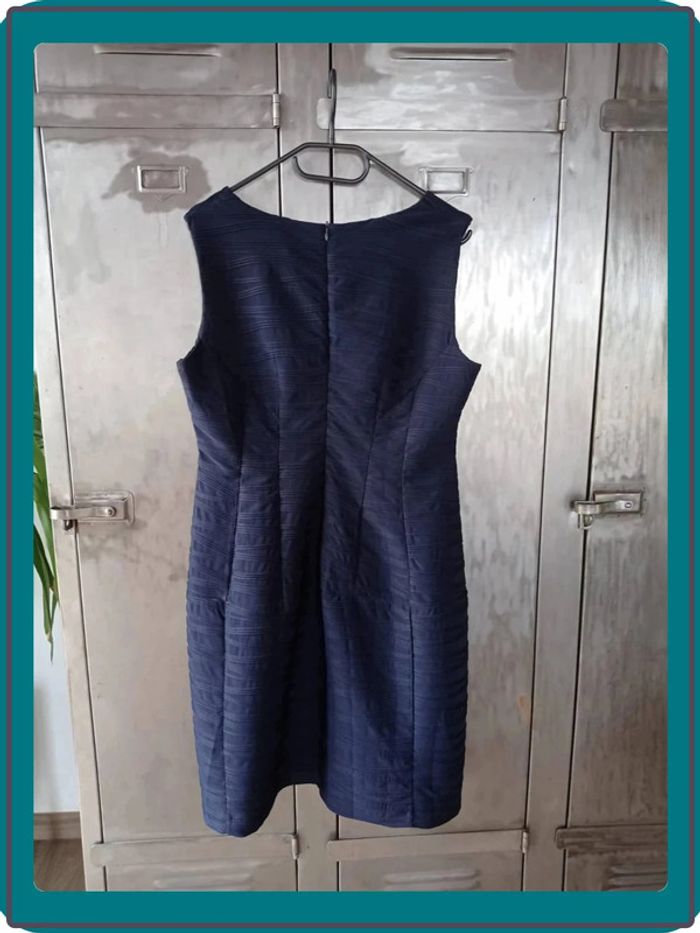 Robe bleue La Fée Maraboutée neuve taille 44