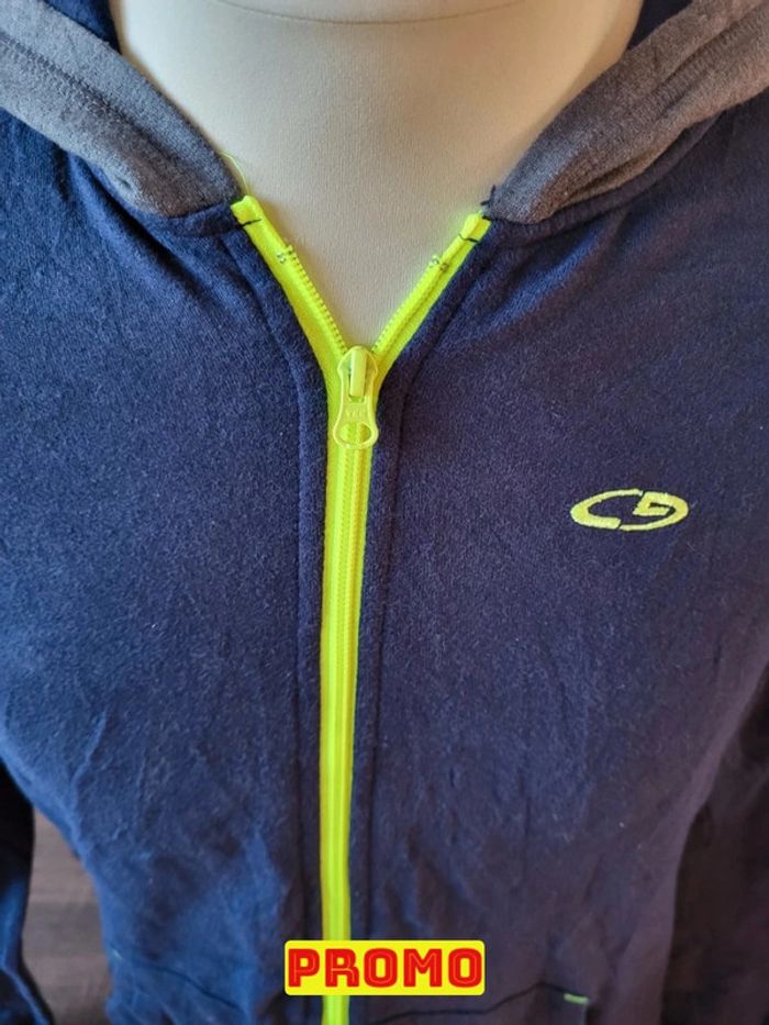 Magnifique veste à capuche full zip Champion Vintage taille S Ref XXX06 - photo numéro 3