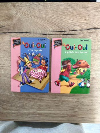 Lot de 2 Ma première bibliothèque rose Oui-Oui