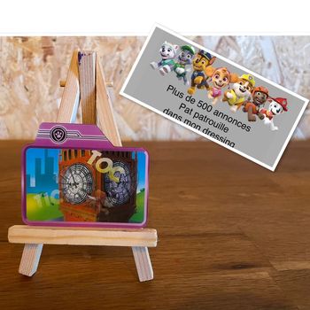 Carte magique Mission Paw de la Pat Patrouille Paw Patrol