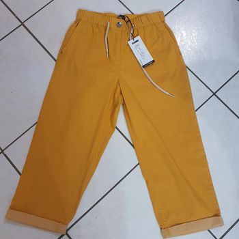Pantacourt femme Couleur moutarde taille 38 Breal
