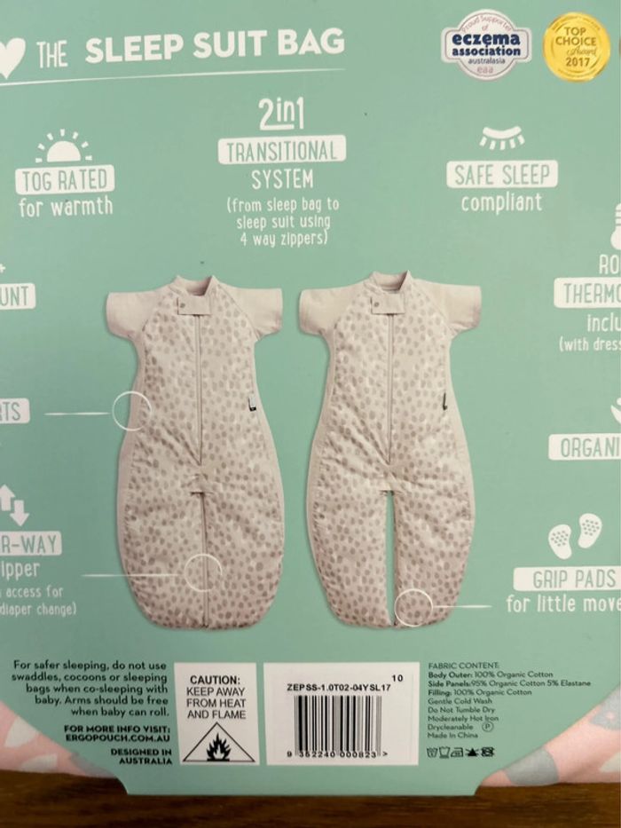 (New) Ergopouch suit sleep bag 2-4Y - photo numéro 8