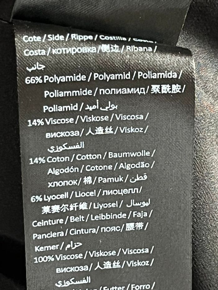 Robe noire dentelle et ajourée one step S - photo numéro 10