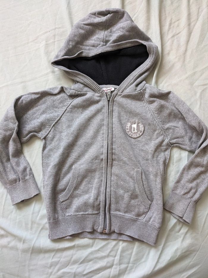 Gilet zippé 4 ans