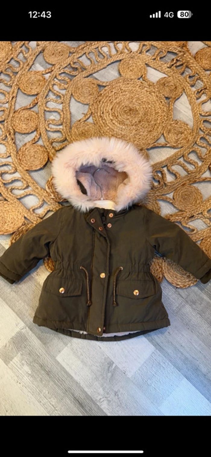 Manteau Bebe parka fourrure - photo numéro 2