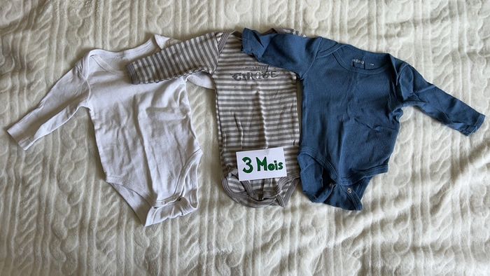 Lot body manches longues