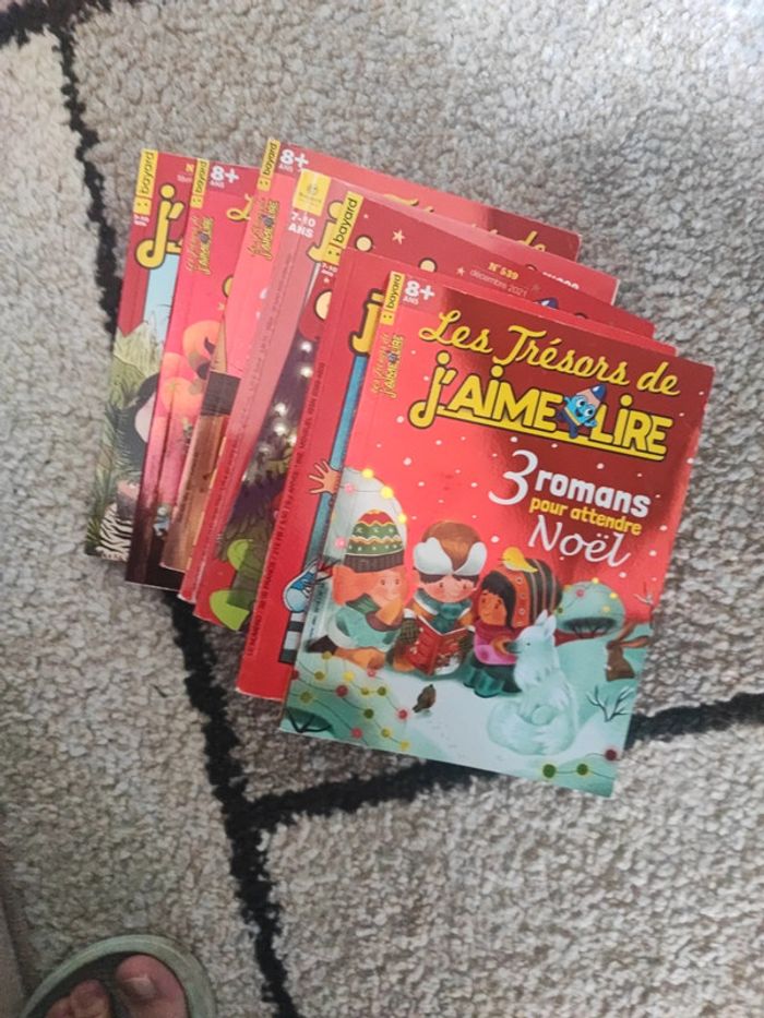 Lot livres j'aime lire
