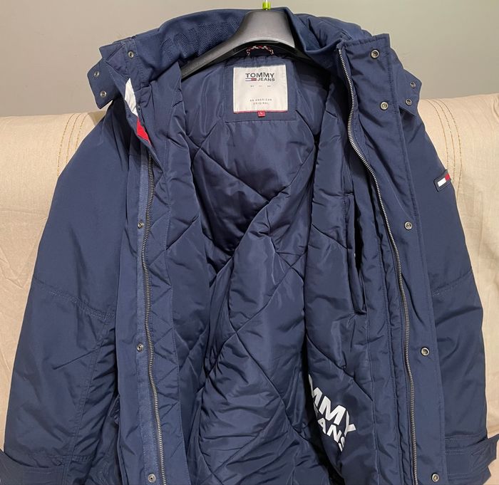 Parka Manteau Tommy Hilfiger Tommy jeans Homme taille L /40 - photo numéro 6