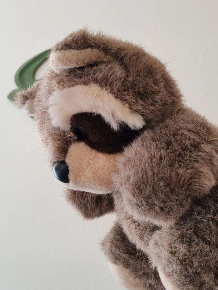 Peluche raton laveur ajena vintage - photo numéro 3
