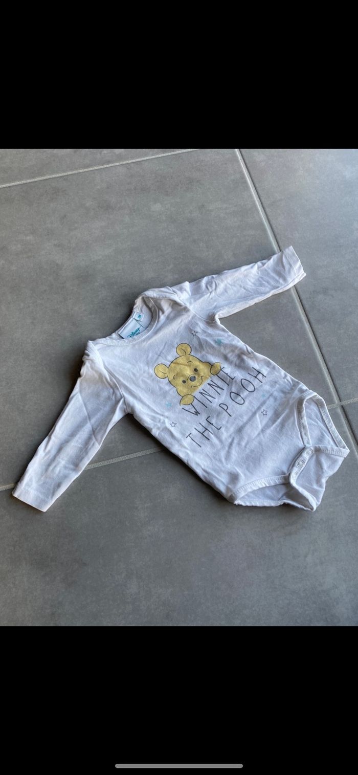 Body manches longues Winnie l'Ourson 3 mois