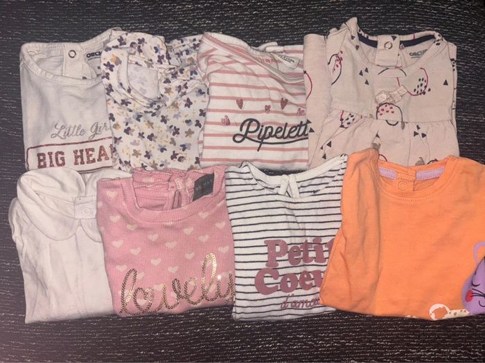 Lot de tee shirts à manches longues