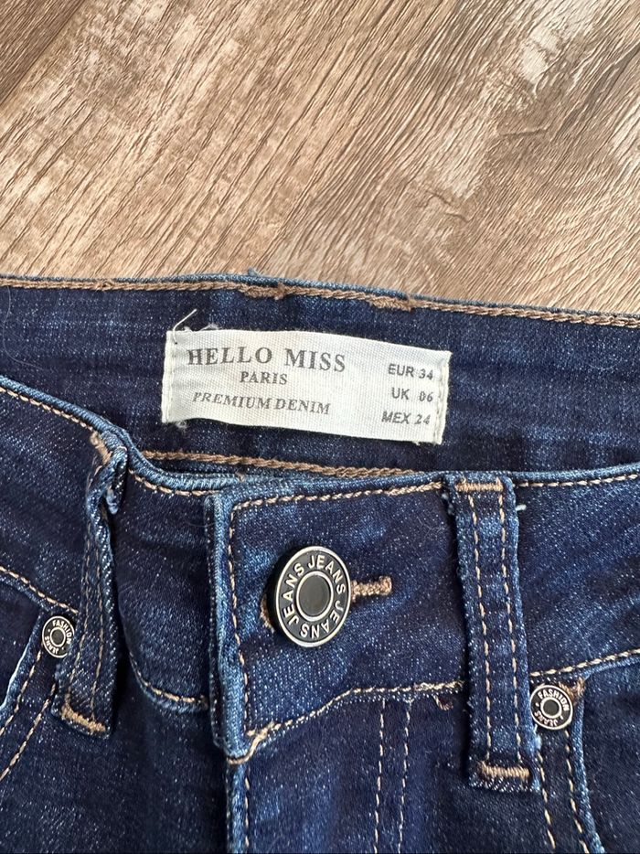 - Jeans Hello Miss - Taille 34 / XS - Neuf sans étiquette - photo numéro 3