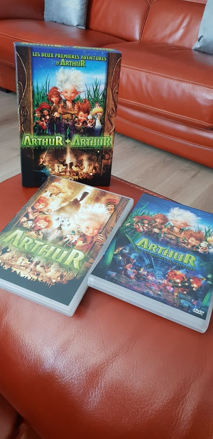 Coffret 2 DVD Arthur et les minimoys