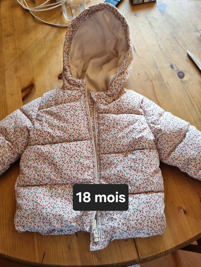 Doudoune bebe fille