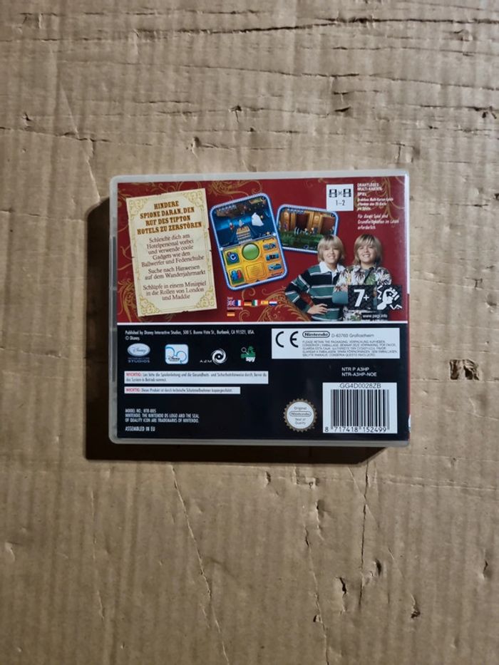 The Suite Life Zack & Cody pour Nintendo DS - photo numéro 2