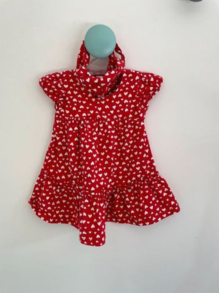 Robe avec bandeau assorti