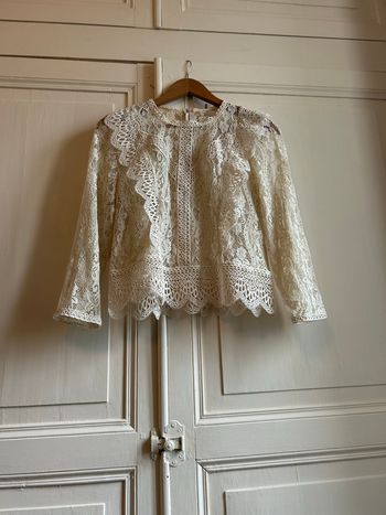 Blouse dentelle
