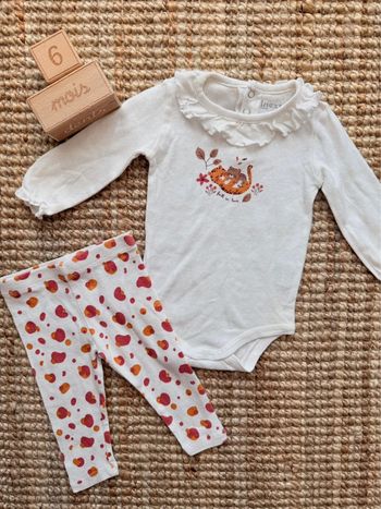 Ensemble In extenso 6mois / 68cm