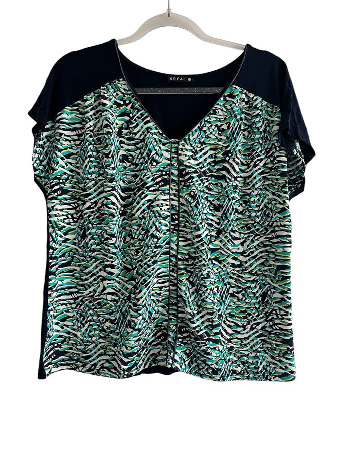 Blouse manches courtes Bréal femme taille 42