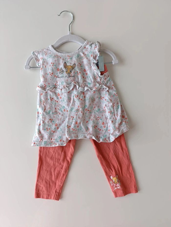 Ensemble été bambi disney 24 mois