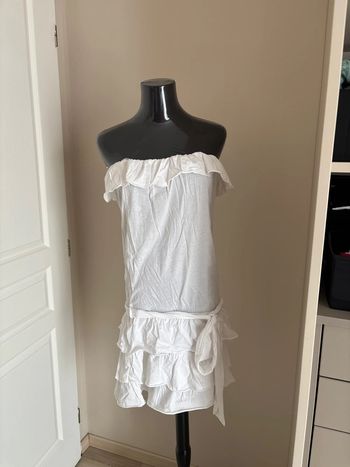 Robe blanche nafnaf taille xs