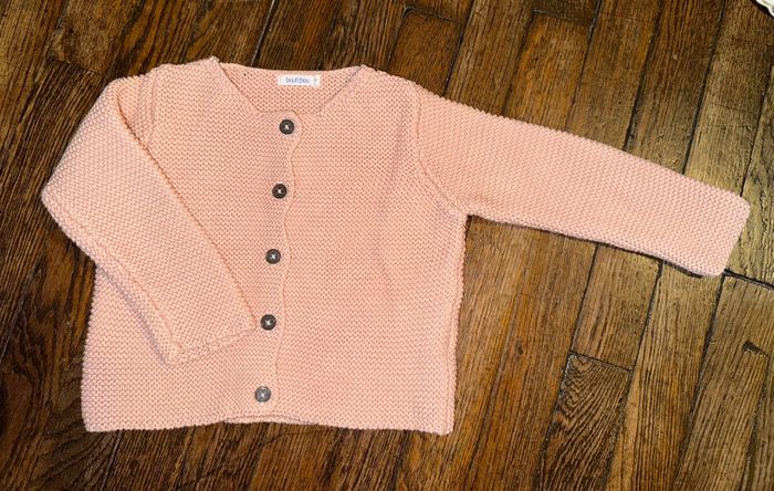 Gilet maille Bout’chou  9 mois