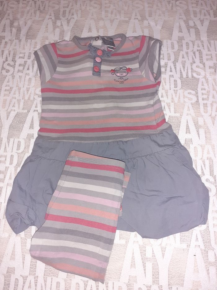 Tunique et legging en 18 mois