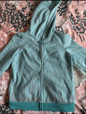 Veste capuche Reine des Neiges